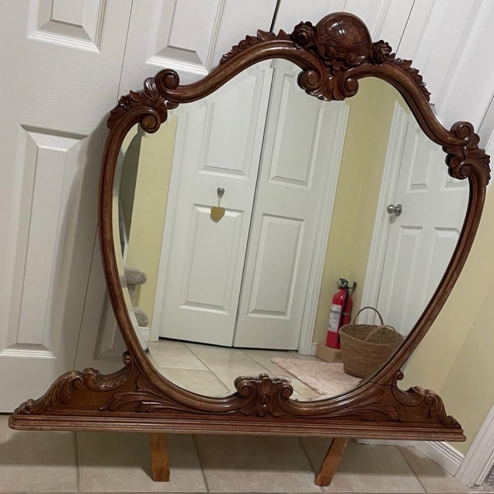 Antique mirror